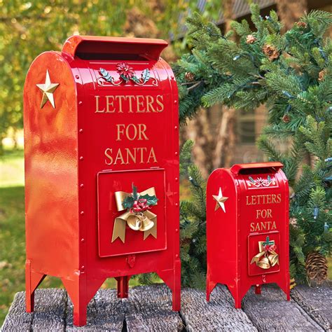 green metal box hearth|Letters To Santa Novelty Christmas Mailbox Dark Green .